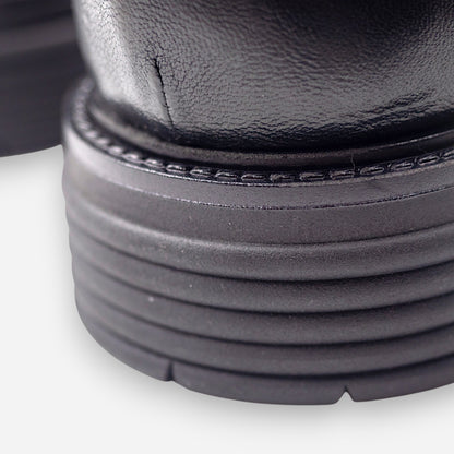 Stivaletti Uomo JP/DAVID Rag. Pelle Nero BERLIN