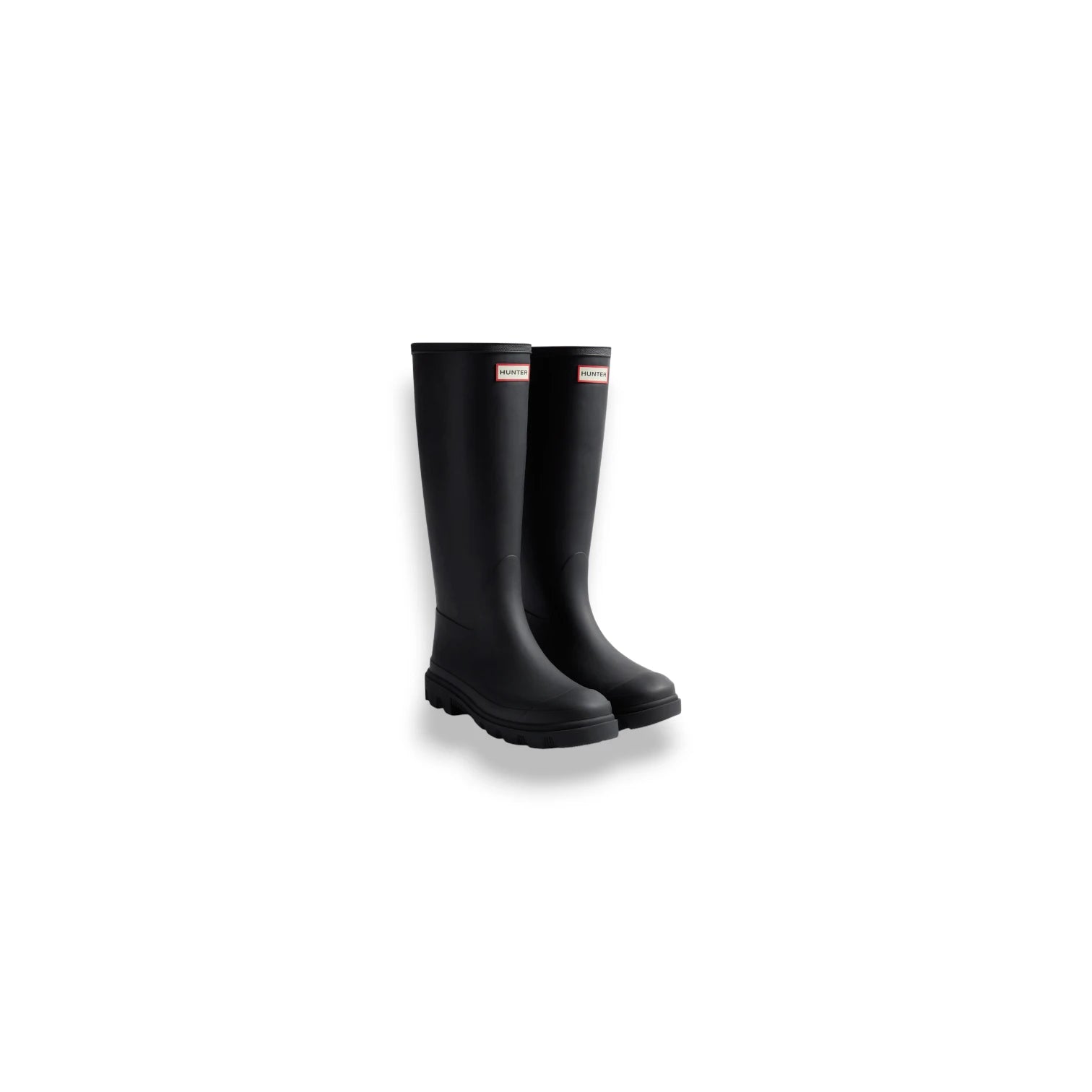  - ["Donna","FW25","Hunter","NOEAN","Scarpe","Stivaletti","Unisex","Uomo"] - Stivaletti Unisex Hunter Unisex Downpour Tall Boot Black HFRU0001251 - Lupis SRL