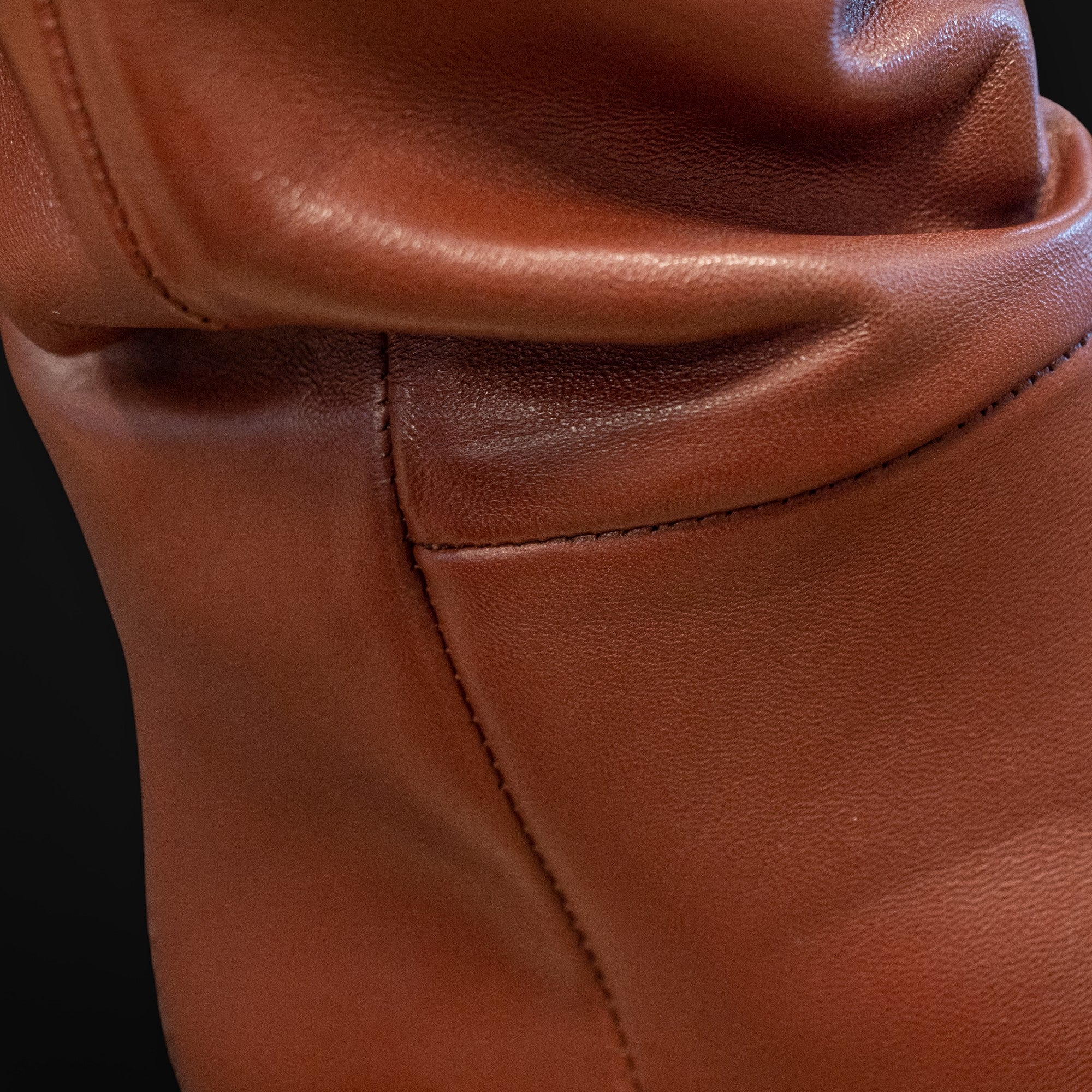 Stivali Donna Eva Picci Nappa Pelle Cacao MEDEA