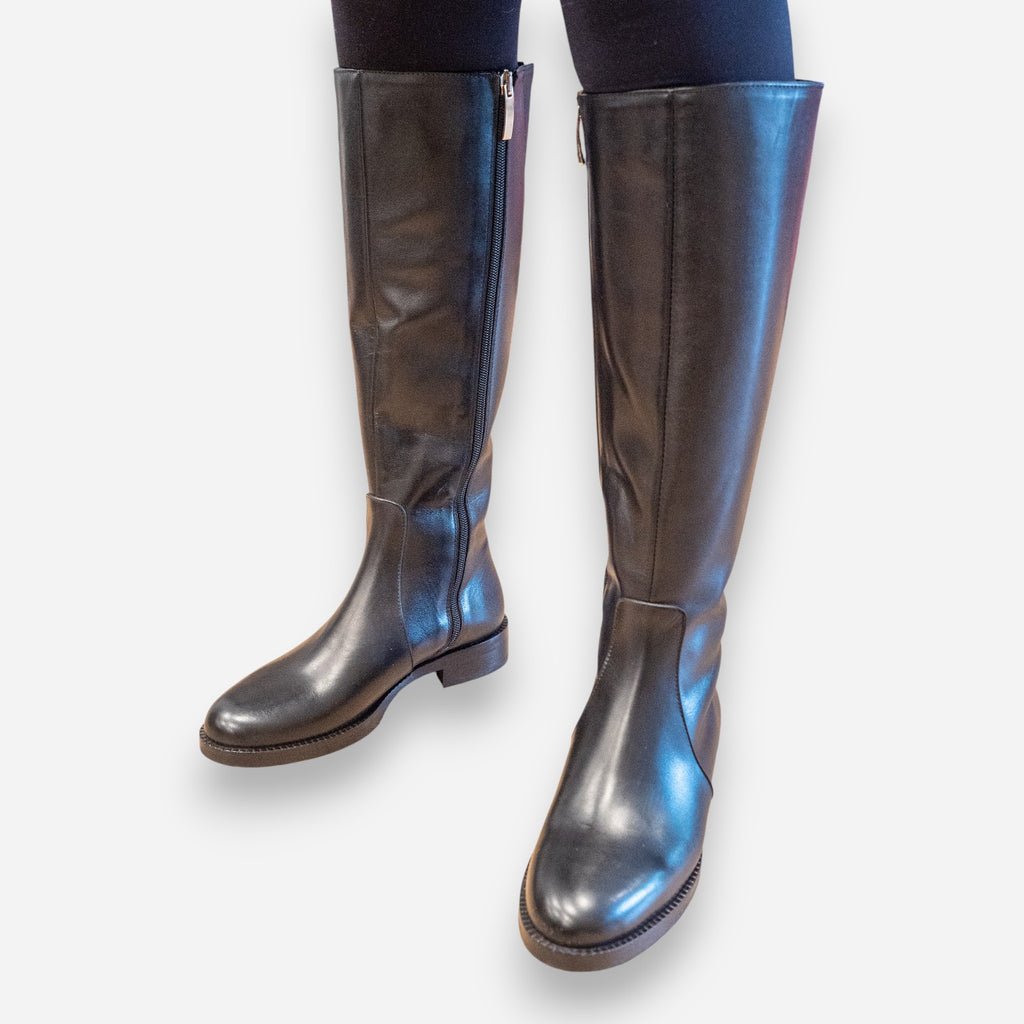 Stivali Donna Gianni Crasto Nature Pelle Nero 2055