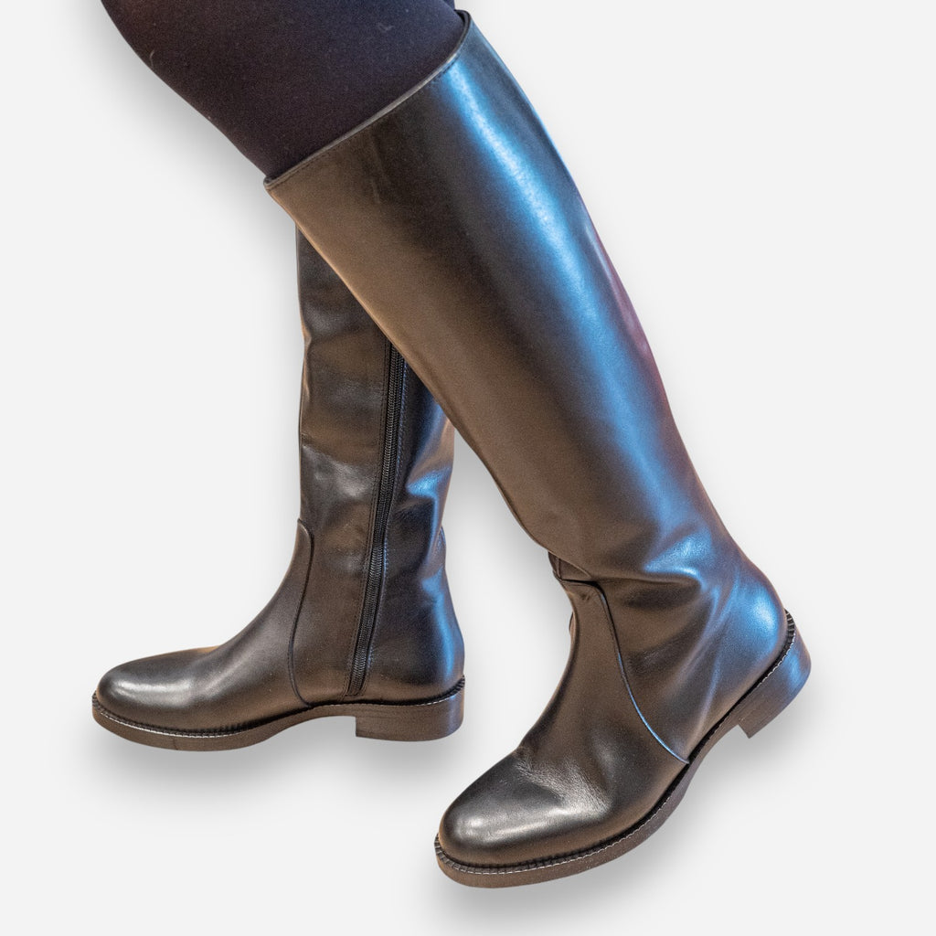 Stivali Donna Gianni Crasto Nature Pelle Nero 2055