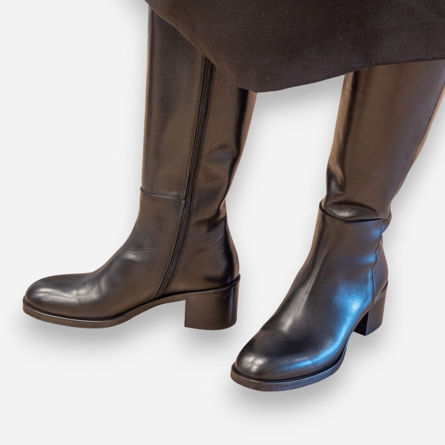 Stivali Donna Gianni Crasto Nature Pelle Nero 7430