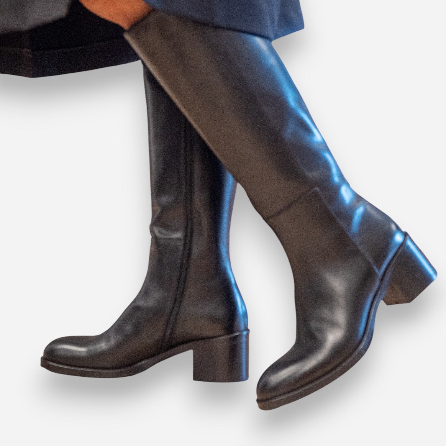 Stivali Donna Gianni Crasto Nature Pelle Nero 7430