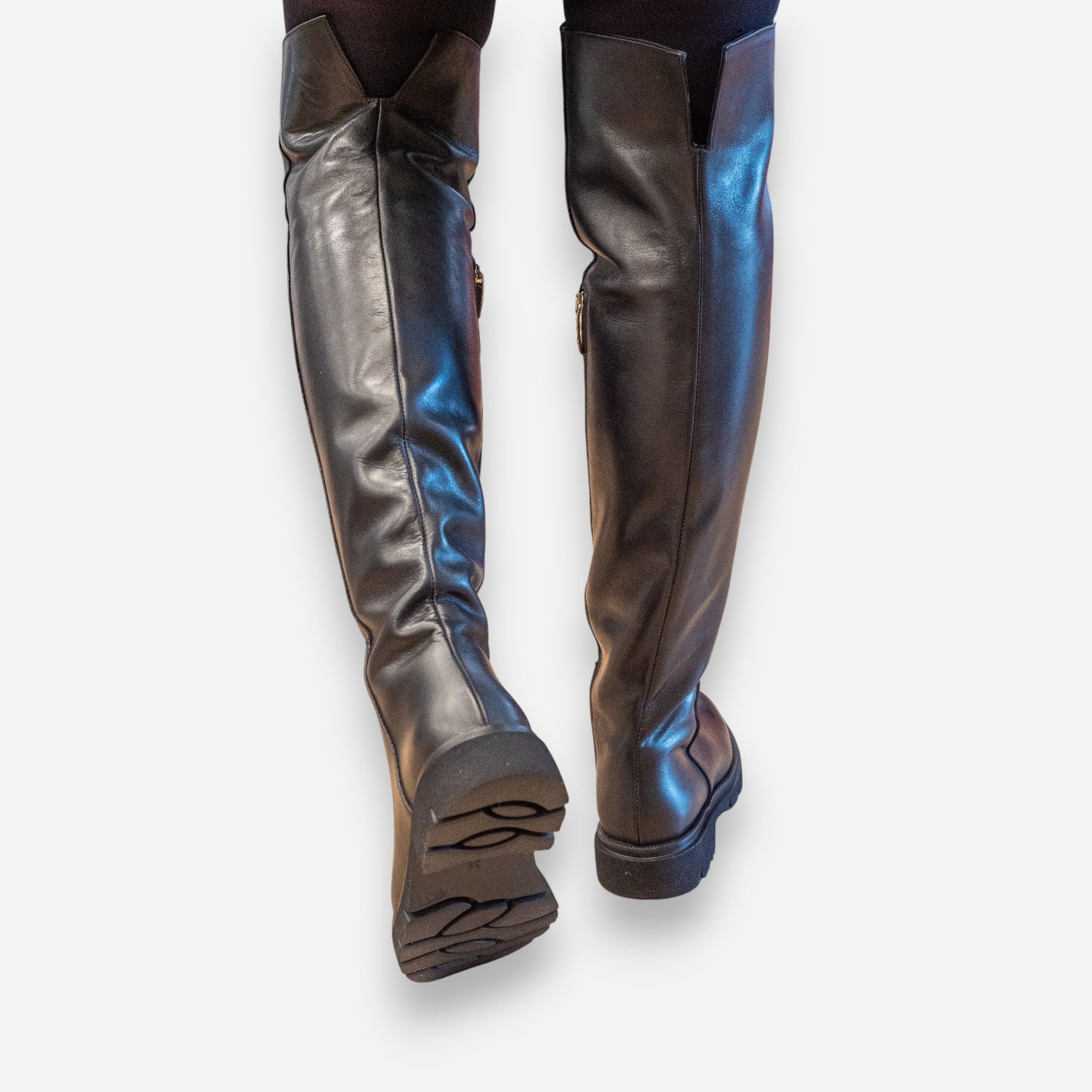 Stivali Donna Gianni Crasto Nature Pelle Nero 7695