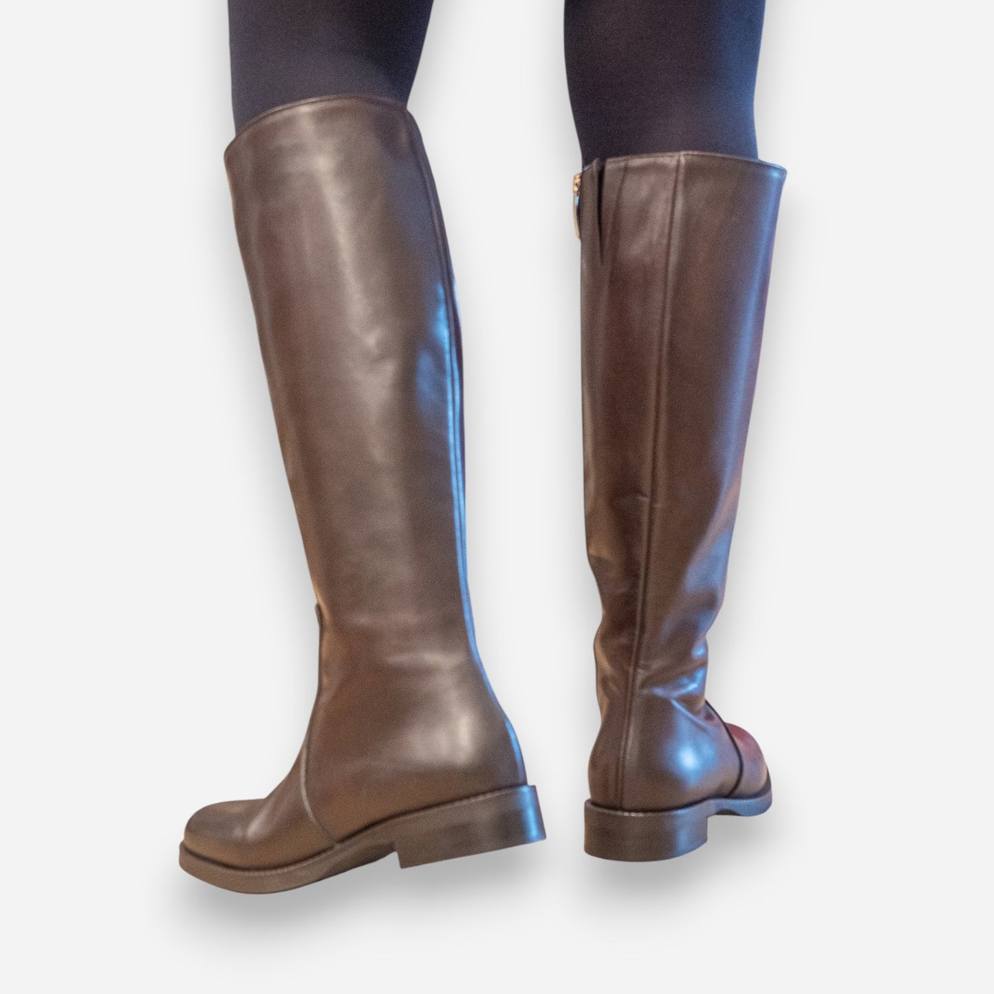 Stivali Donna Gianni Crasto Nature Pelle Testa di Moro 2055