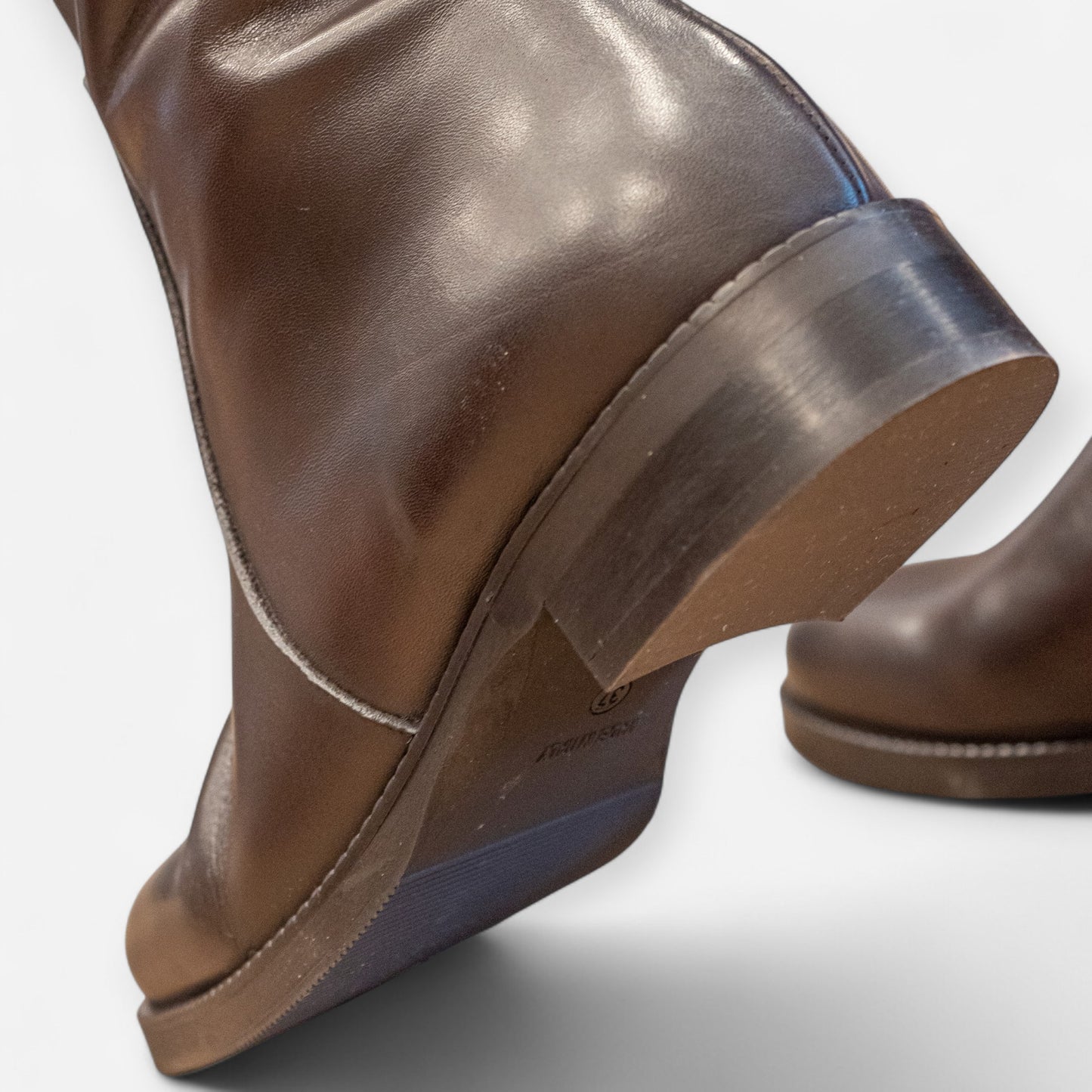 Stivali Donna Gianni Crasto Nature Pelle Testa di Moro 2055