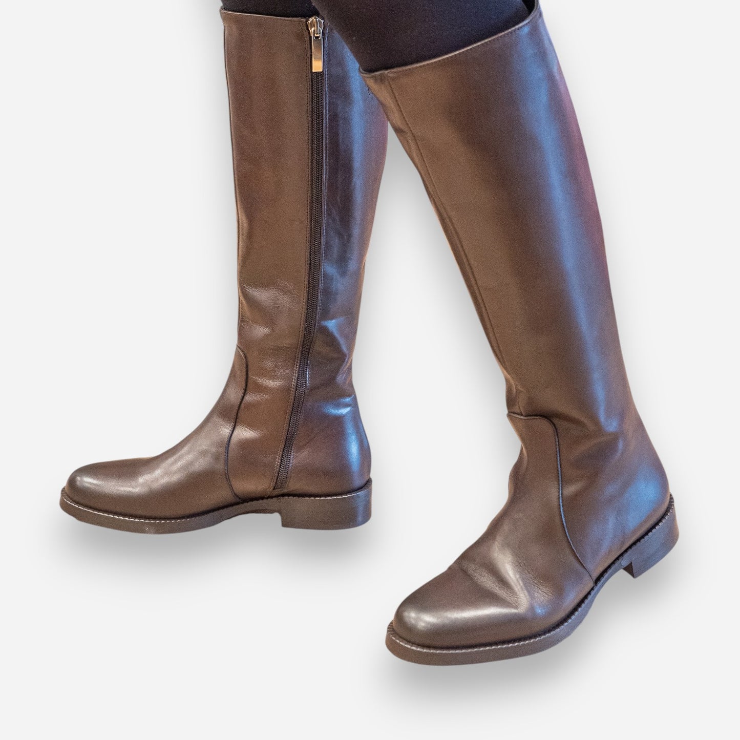 Stivali Donna Gianni Crasto Nature Pelle Testa di Moro 2055