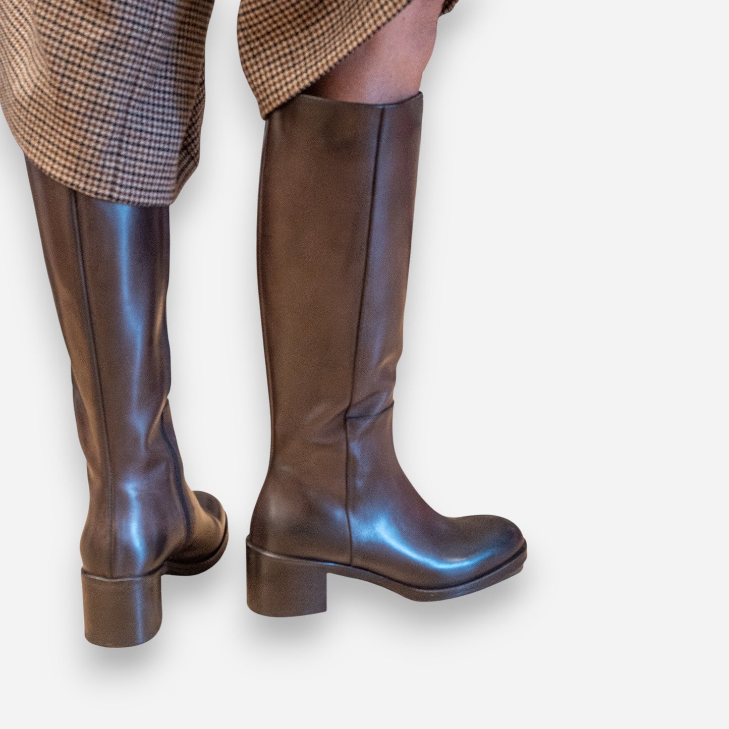 Stivali Donna Gianni Crasto Nature Pelle Testa di Moro 7430