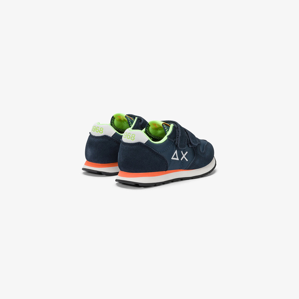  - ["Kids","PE25","Scarpe","Scarpe sportive","Sun68"] - Sun68 Boy's Tom Fluo Baby Navy Blue Z35302B - Lupis SRL