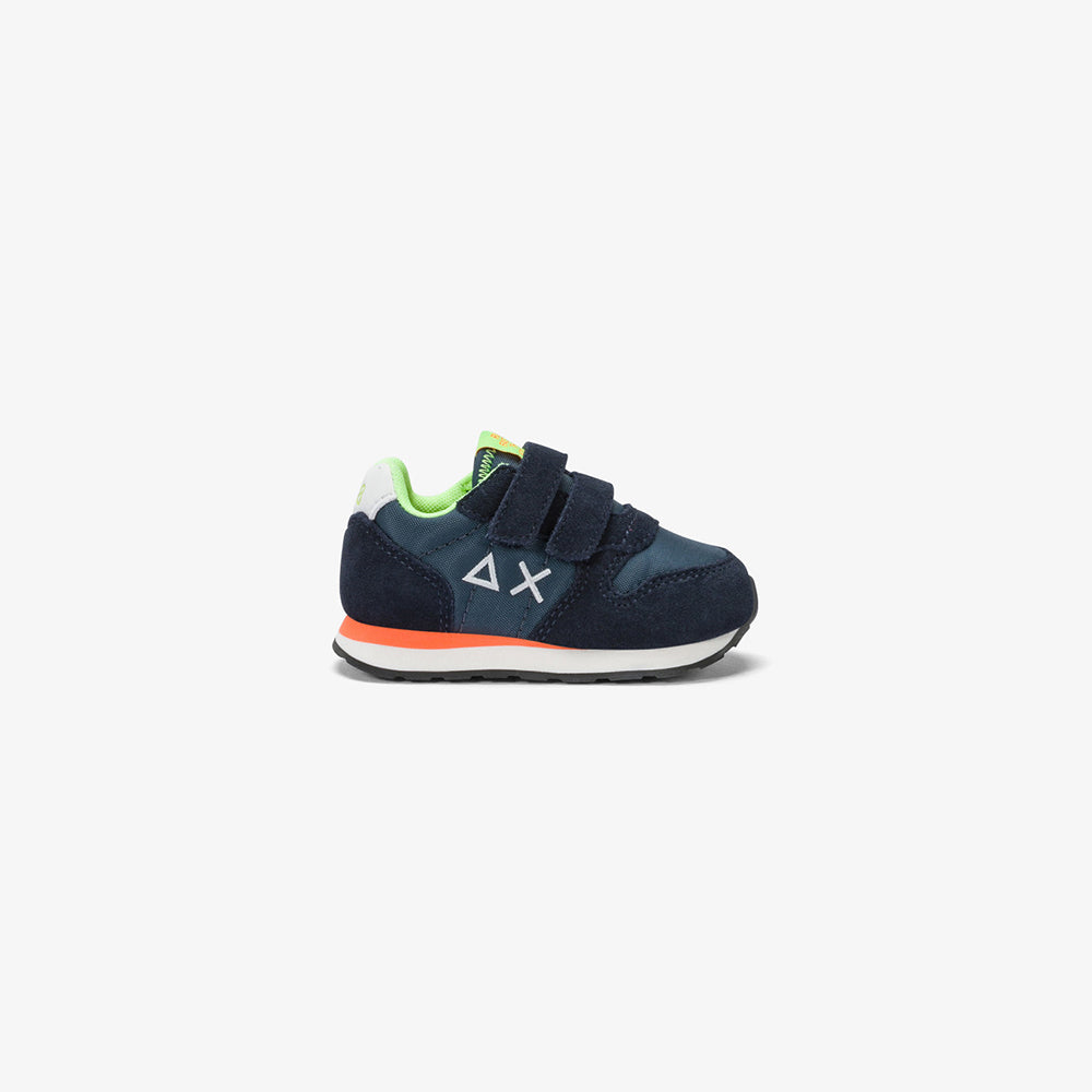  - ["Kids","PE25","Scarpe","Scarpe sportive","Sun68","Toddler"] - Sun68 Boy's Tom Fluo First Step Navy Blue Z35302F - Lupis SRL