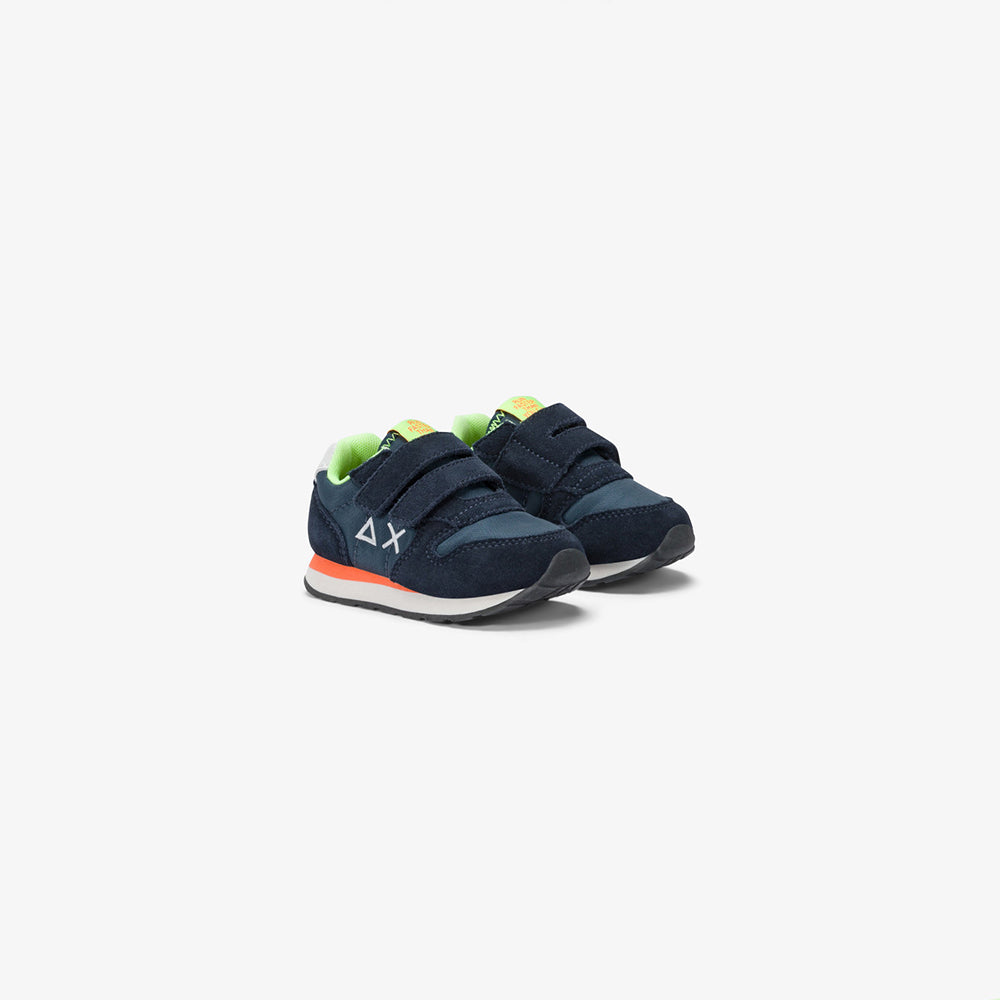  - ["Kids","PE25","Scarpe","Scarpe sportive","Sun68","Toddler"] - Sun68 Boy's Tom Fluo First Step Navy Blue Z35302F - Lupis SRL