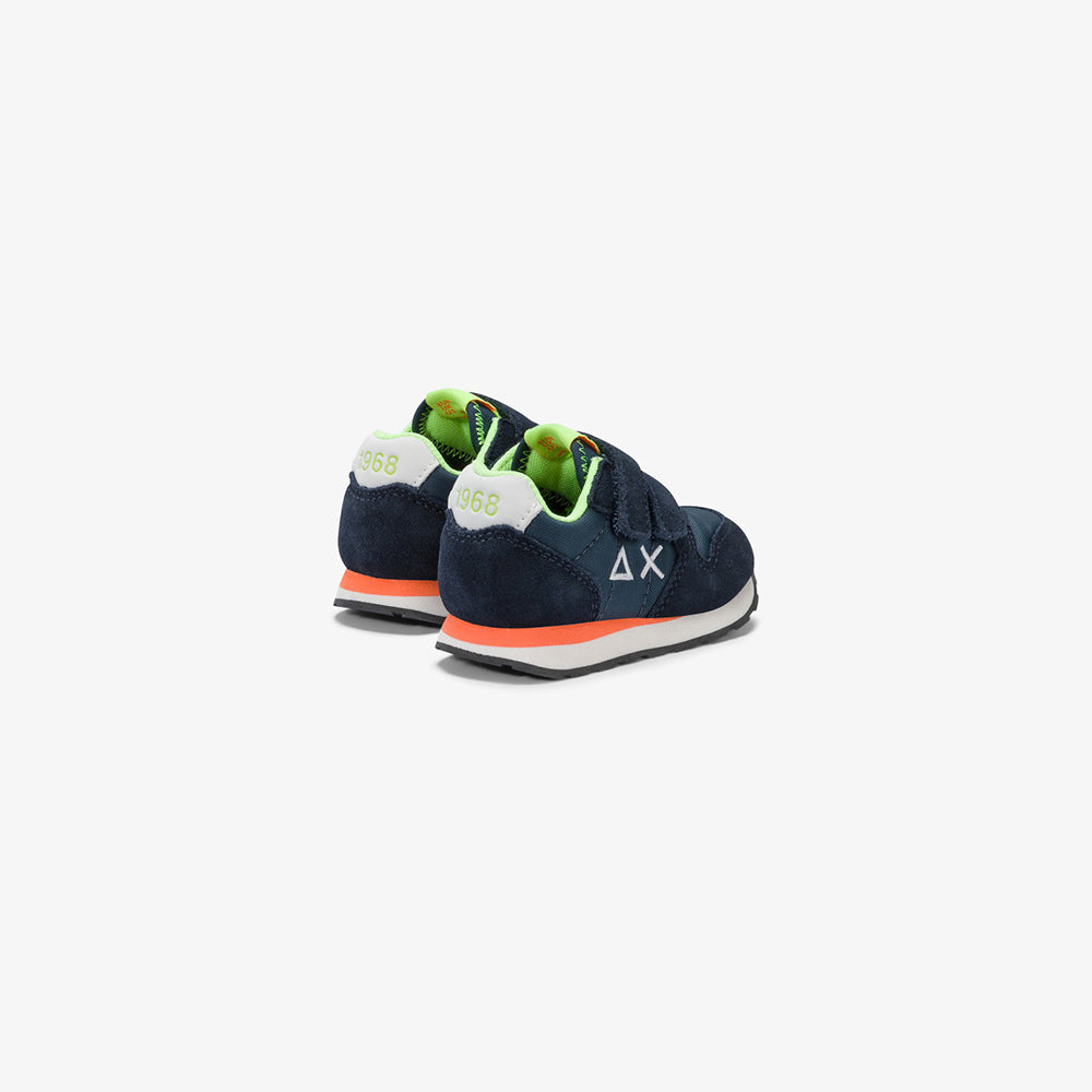  - ["Kids","PE25","Scarpe","Scarpe sportive","Sun68","Toddler"] - Sun68 Boy's Tom Fluo First Step Navy Blue Z35302F - Lupis SRL