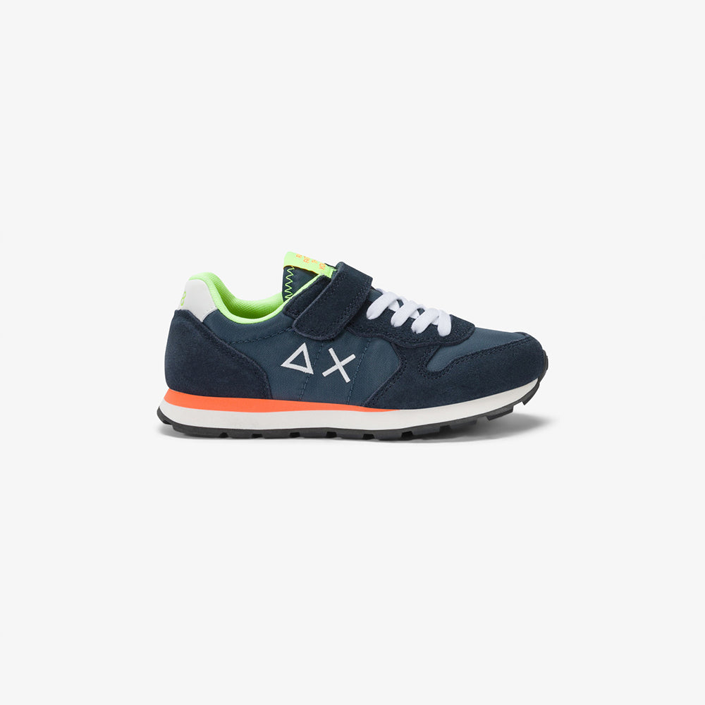  - ["Kids","PE25","Scarpe","Scarpe sportive","Sun68"] - Sun68 Boy's Tom Fluo Kid Navy Blue Z35302K - Lupis SRL