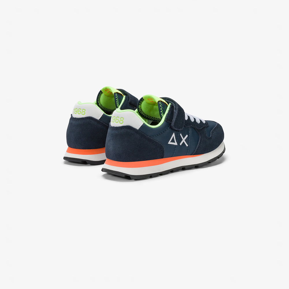  - ["Kids","PE25","Scarpe","Scarpe sportive","Sun68"] - Sun68 Boy's Tom Fluo Kid Navy Blue Z35302K - Lupis SRL