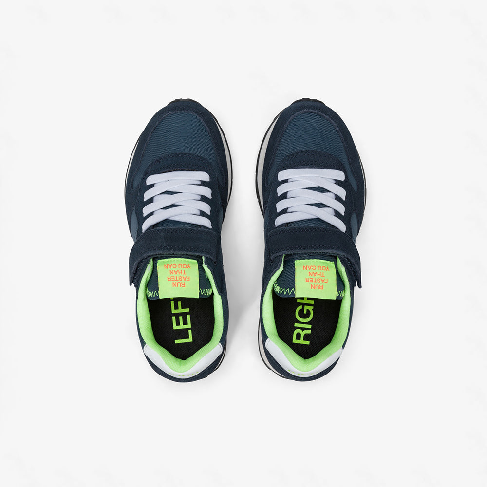  - ["Kids","PE25","Scarpe","Scarpe sportive","Sun68"] - Sun68 Boy's Tom Fluo Kid Navy Blue Z35302K - Lupis SRL