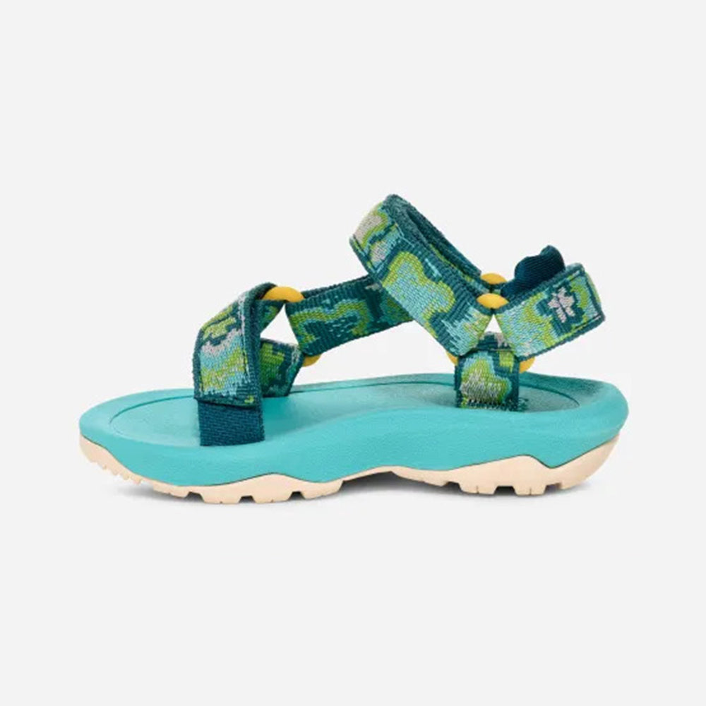  - ["Kids","PE25","Sandali","Scarpe","Teva","Toddler"] - Teva Hurricane Xlt 2 T Neon Floral Bright Teal 1019390T-NNF - Lupis SRL