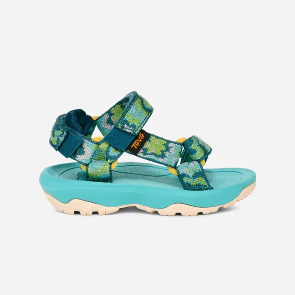  - ["Kids","PE25","Sandali","Scarpe","Teva","Toddler"] - Teva Hurricane Xlt 2 T Neon Floral Bright Teal 1019390T-NNF - Lupis SRL
