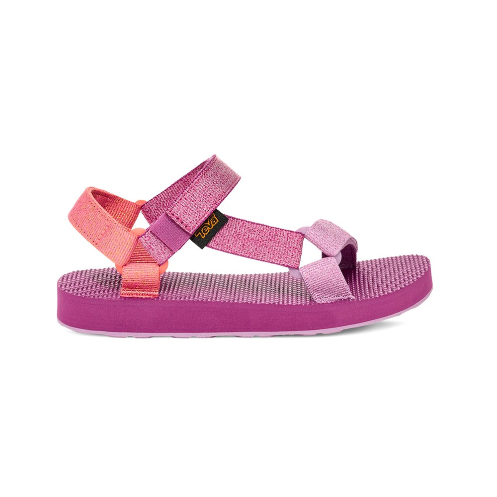 Teva Kids Original Universal Metallic Pink Purple Multi Sandals 1131611C-PNKP