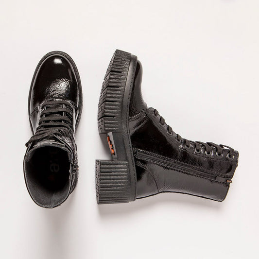  - ["Anfibi","Donna","Nuovo","Scarpe","Stivali","The Art Company"] - The Art Company 1375 Patent Flash Black York - Lupis SRL