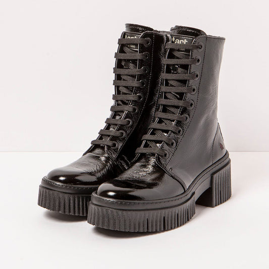  - ["Anfibi","Donna","Nuovo","Scarpe","Stivali","The Art Company"] - The Art Company 1375 Patent Flash Black York - Lupis SRL