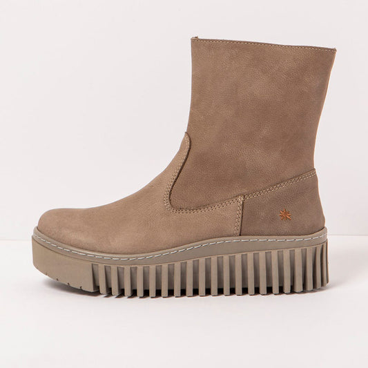  - ["Donna","Nuovo","Scarpe","Stivaletti","The Art Company"] - The Art Company 1531 Nobuck Taupe Brighton - Lupis SRL