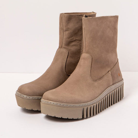  - ["Donna","Nuovo","Scarpe","Stivaletti","The Art Company"] - The Art Company 1531 Nobuck Taupe Brighton - Lupis SRL