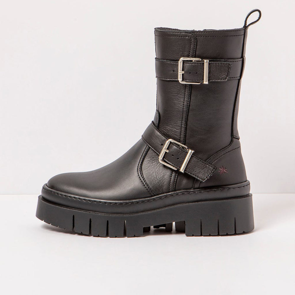 '- ["Donna","Nuovo","Scarpe","Stivali","The Art Company"] - The Art Company 1958 Nappa Black Amberes - Lupis SRL