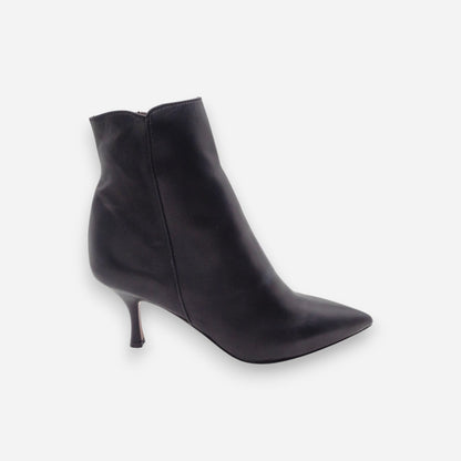 Tronchetti Donna Eva Picci Nappa Pelle Nero AURORA-52