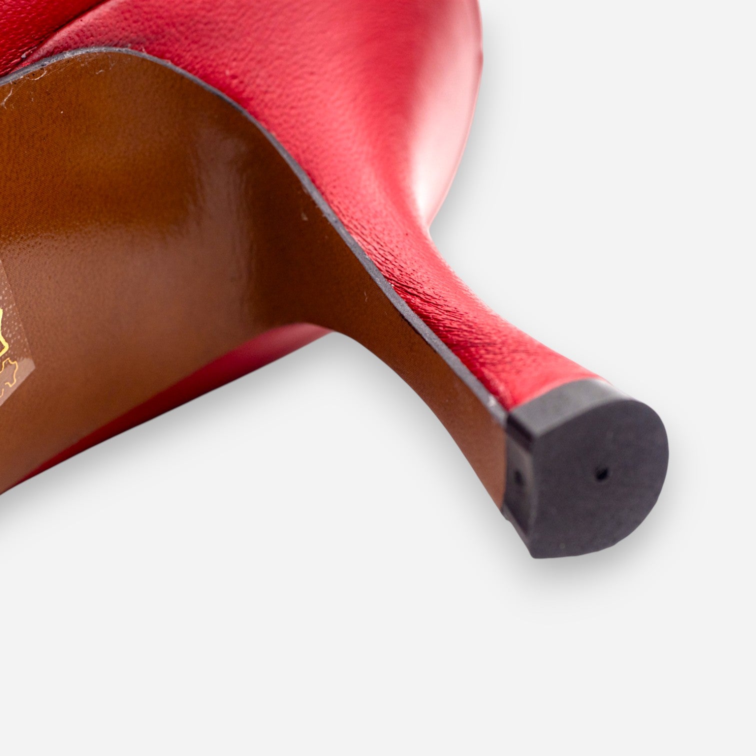 Tronchetti Donna Eva Picci Nappa Pelle Rosso AURORA-52