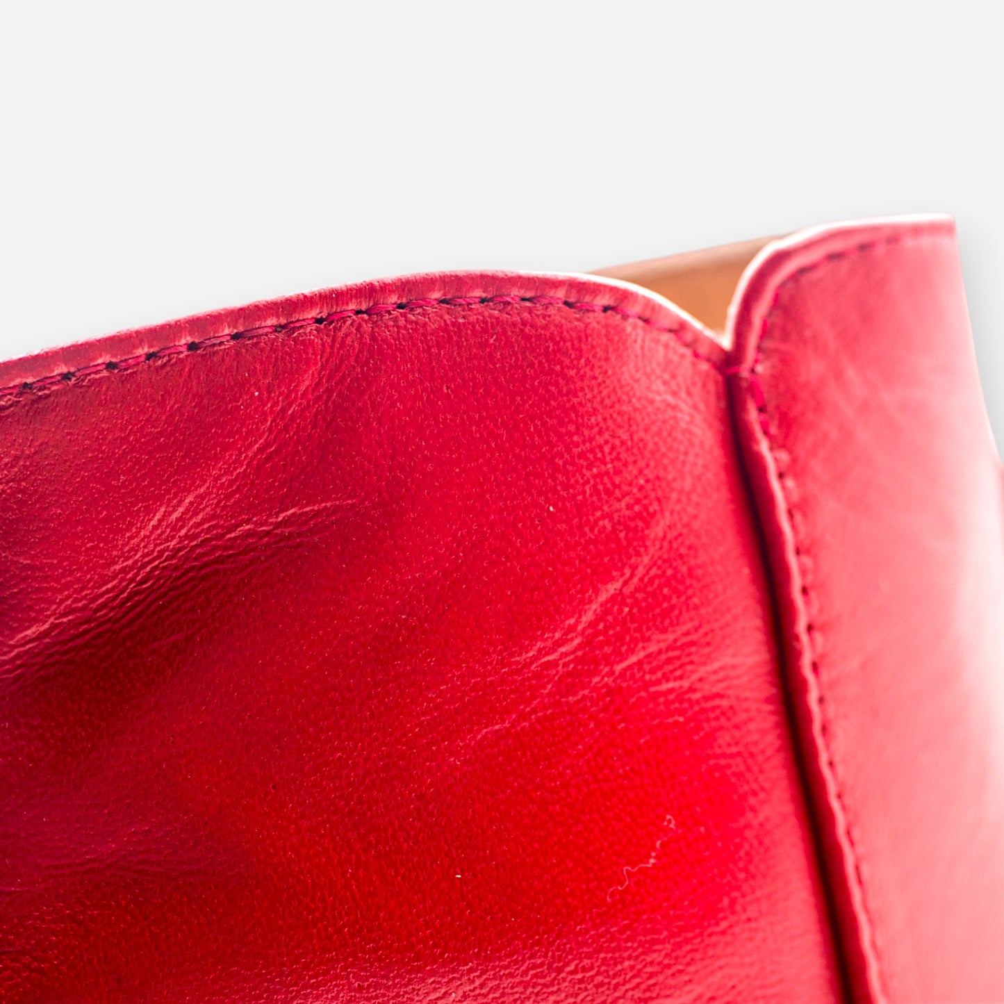 Tronchetti Donna Eva Picci Nappa Pelle Rosso AURORA-52