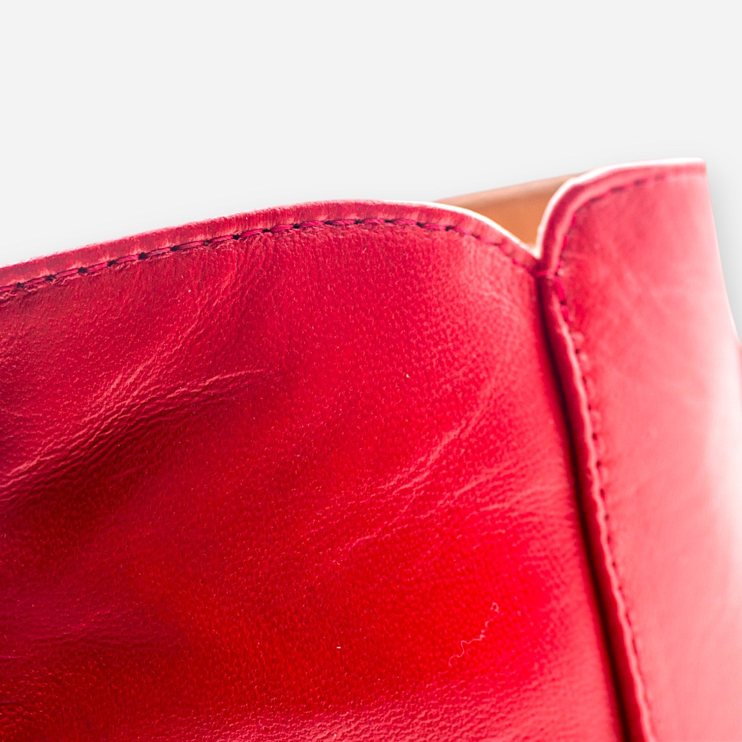 Tronchetti Donna Eva Picci Nappa Pelle Rosso AURORA-52