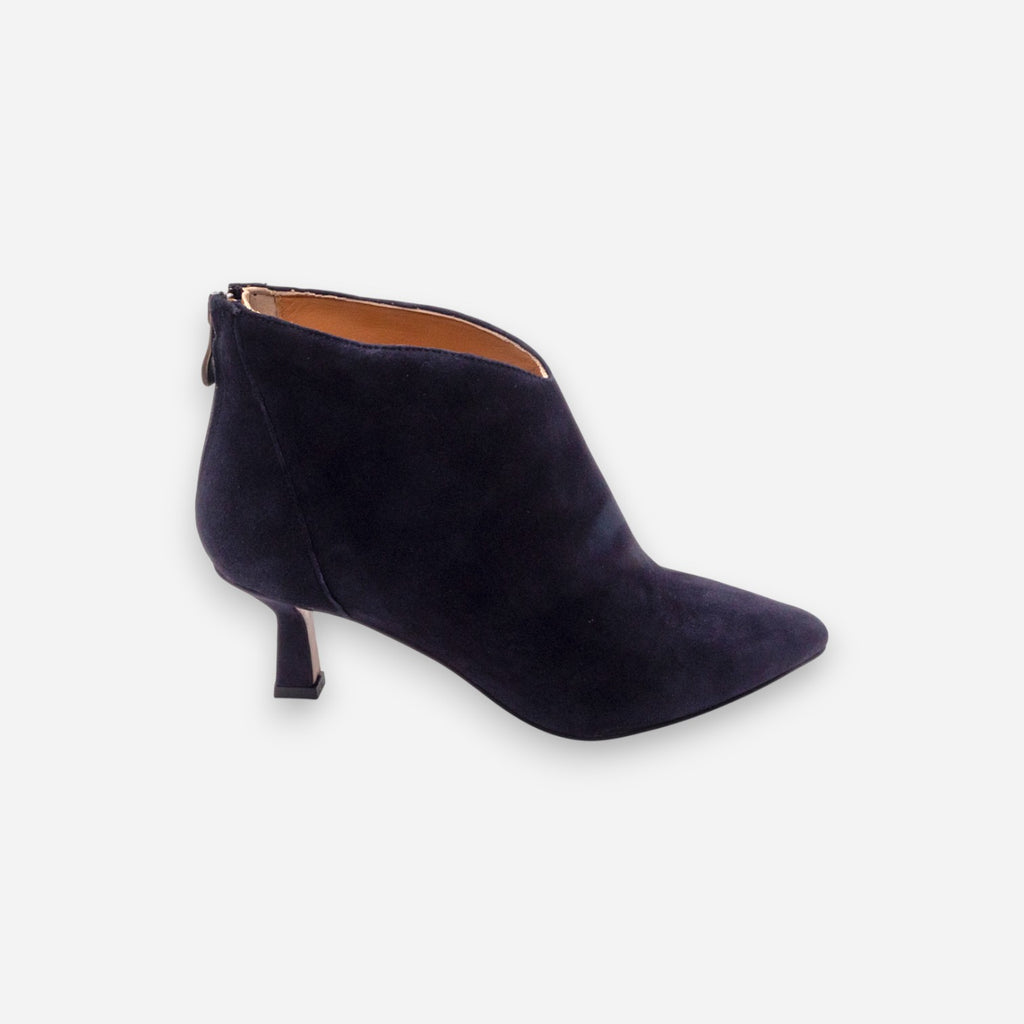 Tronchetto Donna Eva Picci Camoscio Blu AMY