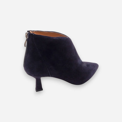 Tronchetto Donna Eva Picci Camoscio Blu AMY