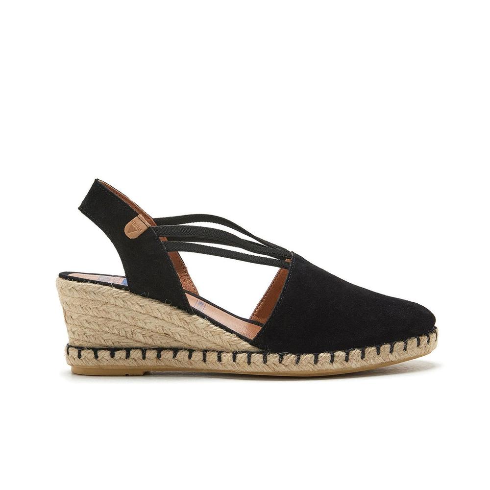 '- ["Campesine","Donna","PE25","Sandali","Scarpe","Scarpe sportive","Verbenas"] - Verbenas Maika Serraje Negro Negro - Lupis SRL