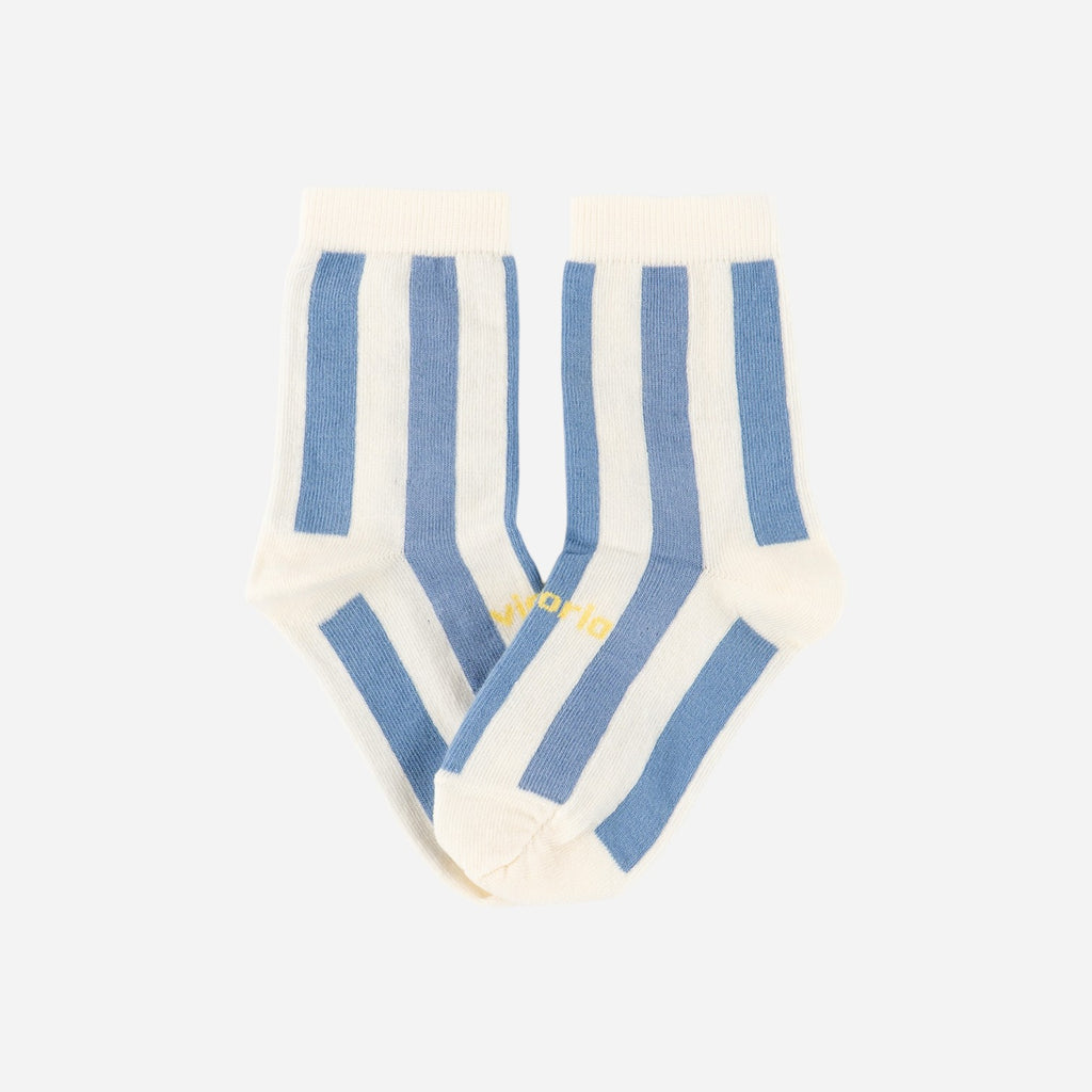 Victoria Calze Kids Barefoot Rayas Azul 9226331-36