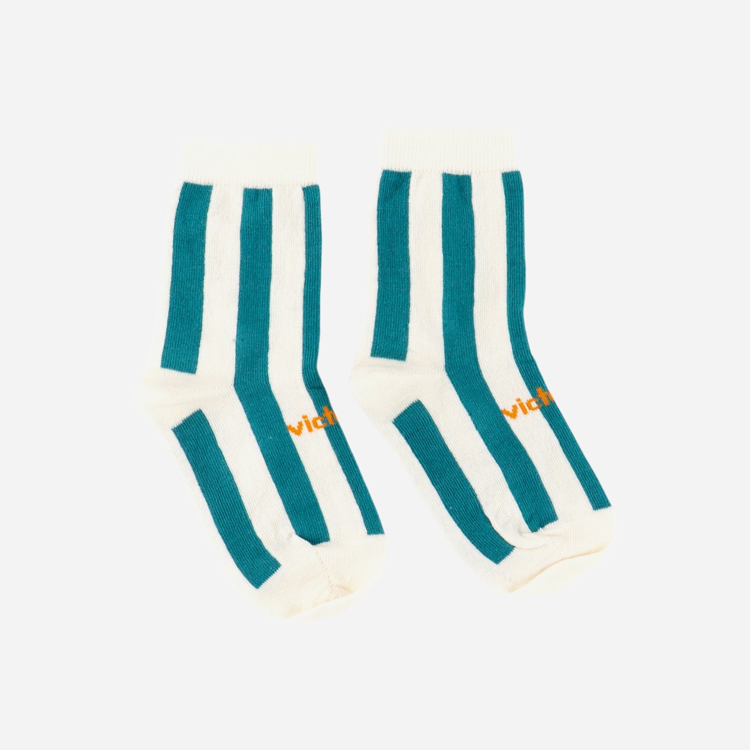 Victoria Calze Kids Barefoot Rayas Verde 9226331-60