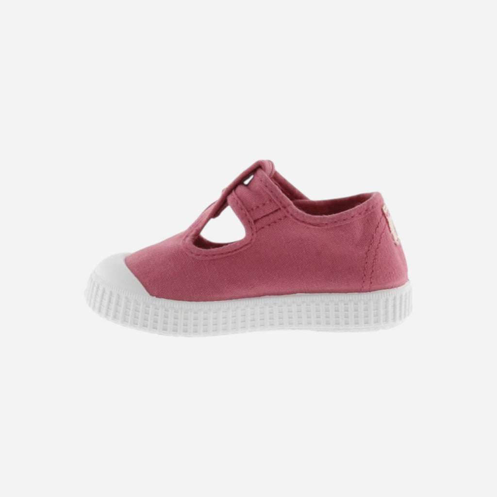 Victoria Kids Tinted Canvas Sandals Drec Raspberry 136625-09