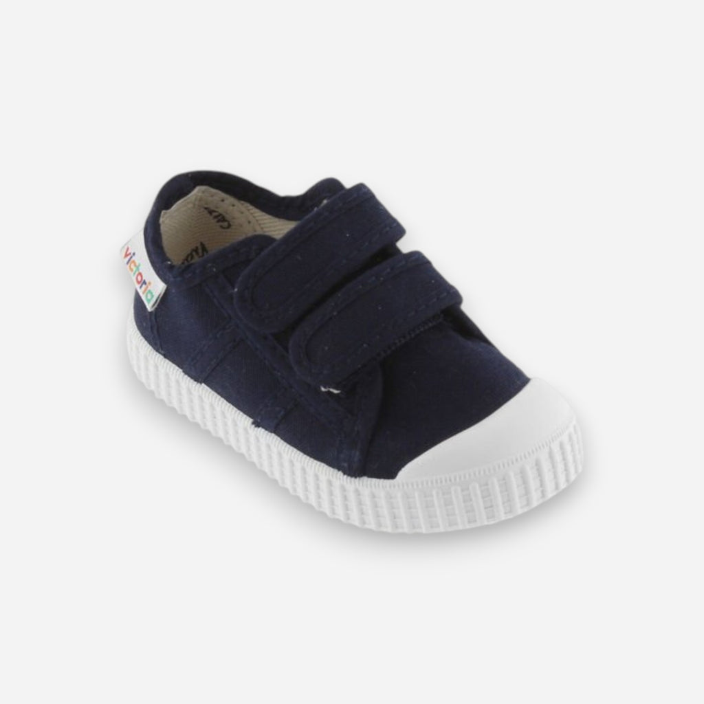 Victoria Sneakers Kids Basket Tiras Lona Marino 136606-30