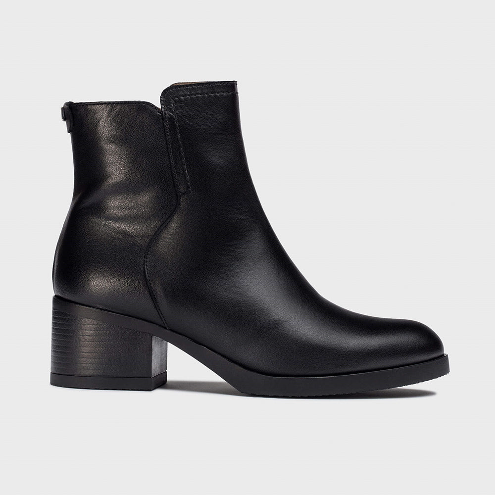 '- ["Donna","Nuovo","Scarpe","Stivaletti","Wonders"] - Wonders Isy Negro Santafe Negro - Lupis SRL