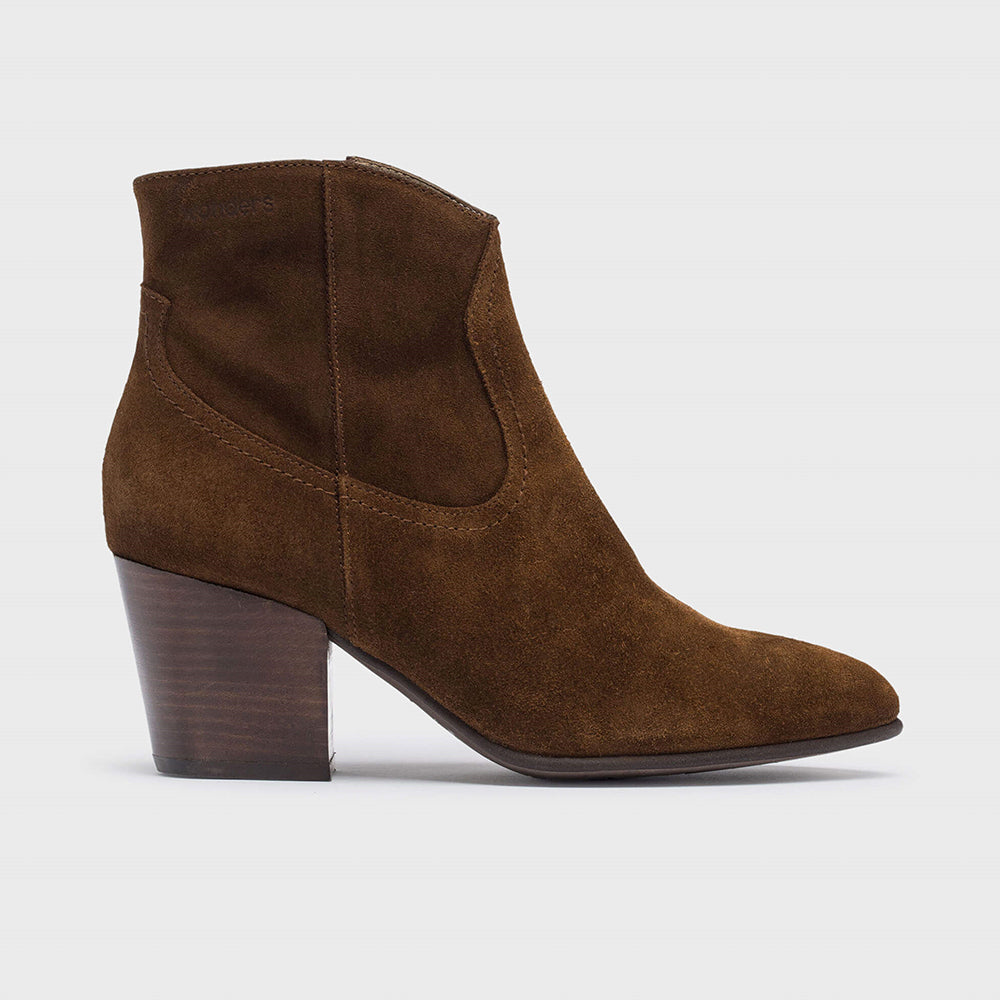 '- ["Donna","Nuovo","Scarpe","Stivaletti","Wonders"] - Wonders Luxe Capuccino Plus 24 Marron - Lupis SRL