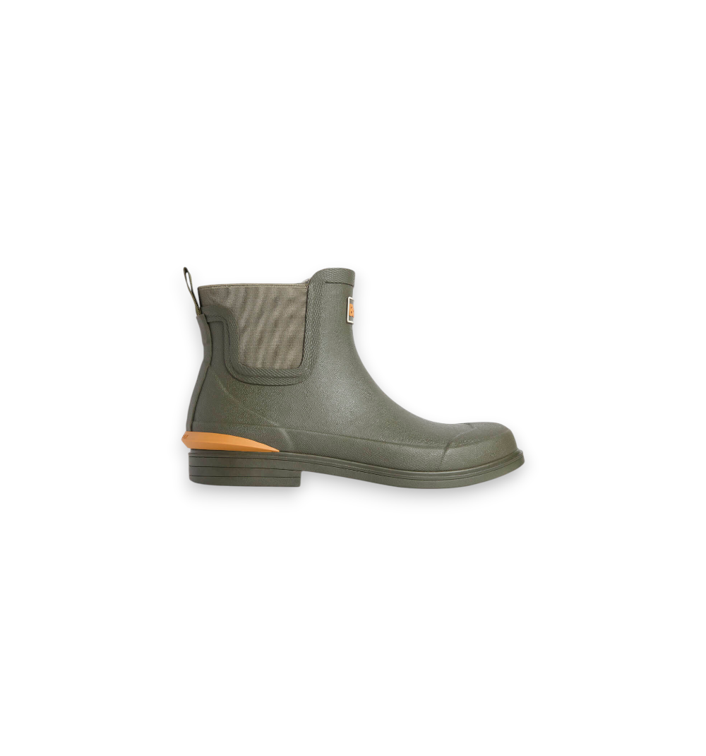 Barbour Rubber Abbeyfield Welly Wellington Dark Olive