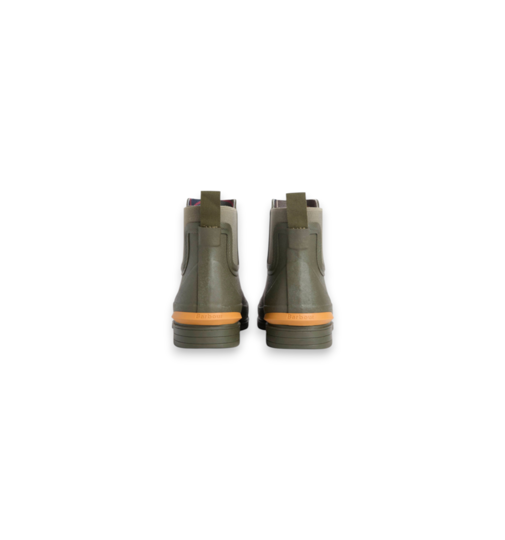 Barbour Rubber Abbeyfield Welly Wellington Dark Olive - immagine 2