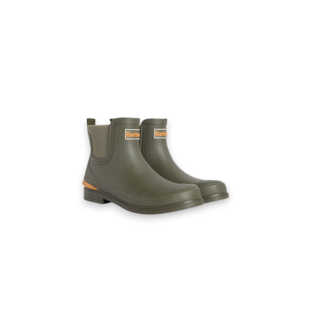 Barbour Rubber Abbeyfield Welly Wellington Dark Olive - immagine 4
