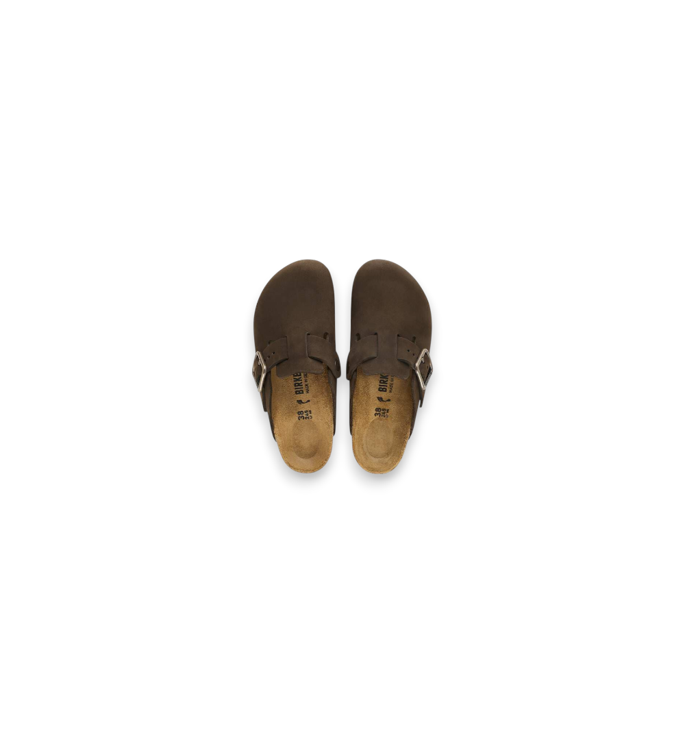 Birkenstock Boston WB Mocca Nubuck Leather - immagine 2