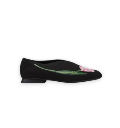 Camper CasiMyra Lara Black Flower Ry