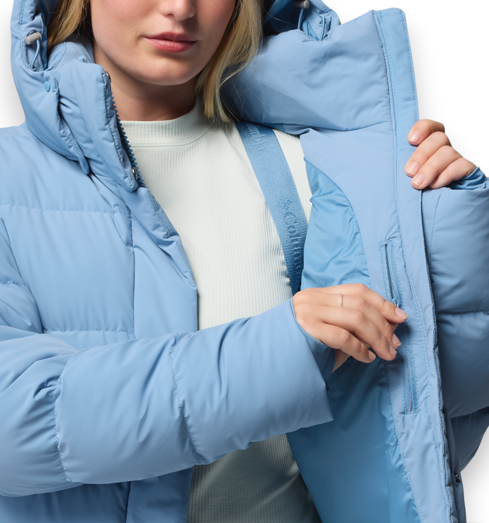 Columbia Sportswear Amaze Puff Hooded Jacket Rainy Day W - immagine 4