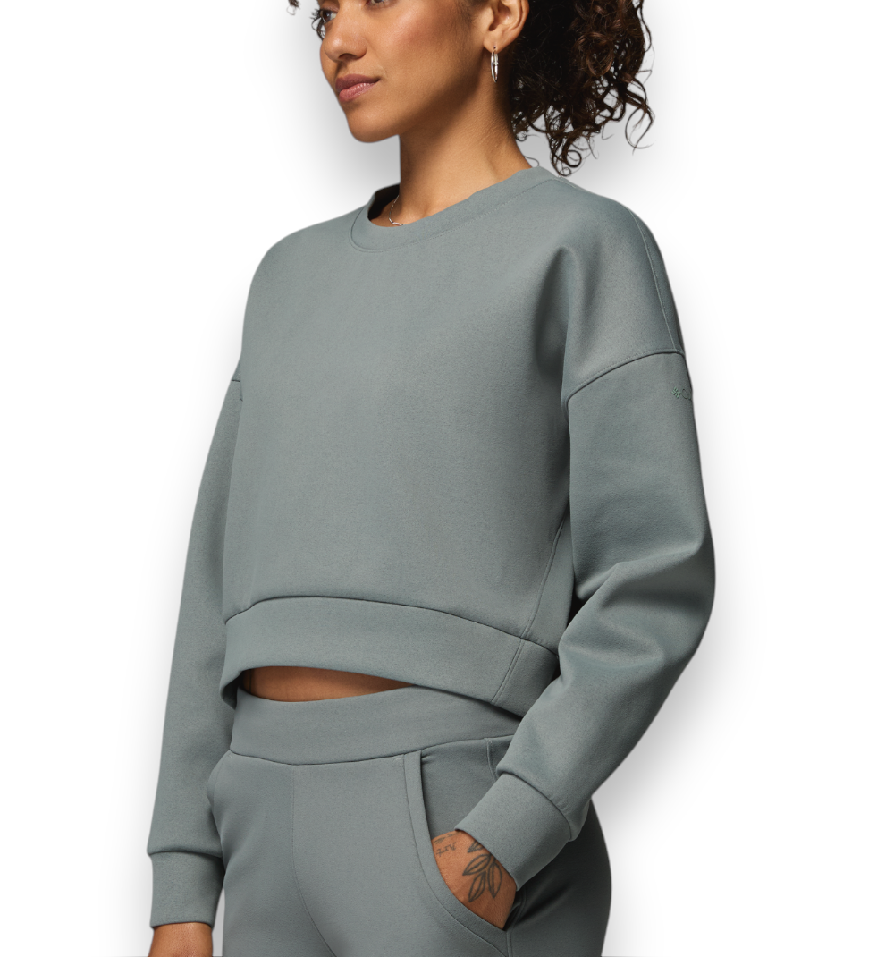 Columbia Sportswear Amazesweats Heavyweight Crew Sedona Sage W