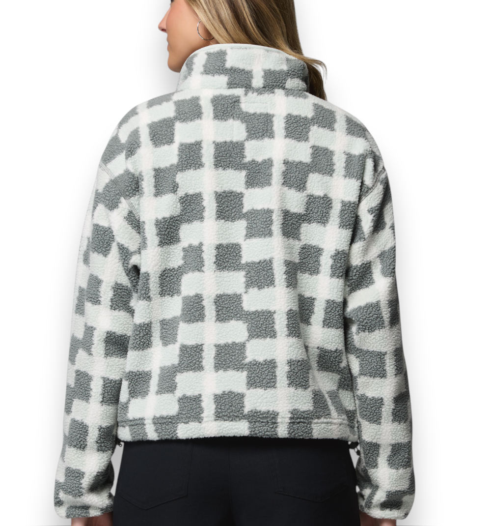 Columbia Sportswear Helvetia II Printed Cropped Half Snap Sedona Sage Geostac W - immagine 2