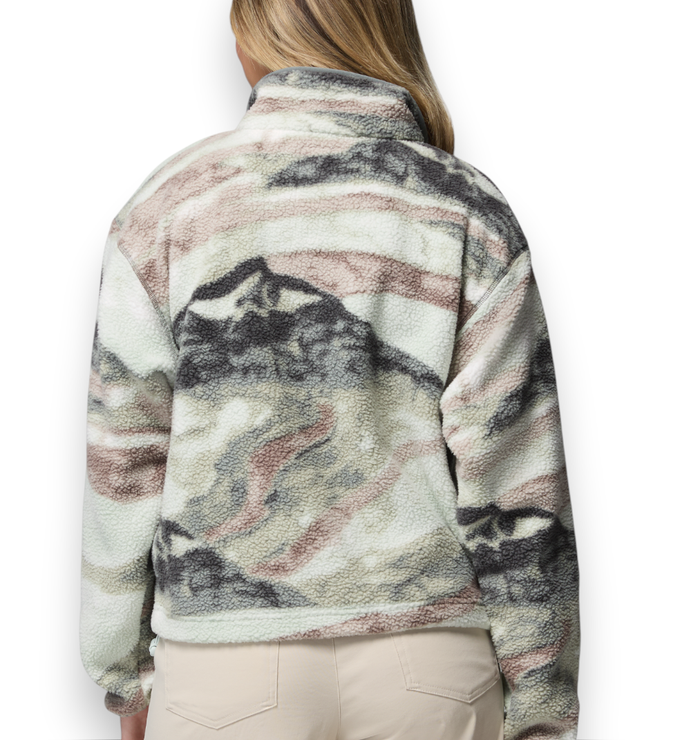 Columbia Sportswear Helvetia II Printed Cropped Half Snap Sedona Sage Summits W - immagine 2