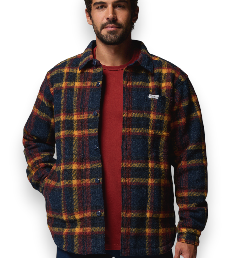 Columbia Sportswear Hunter Arch Shirt Jacket Collegiate Navy M - immagine 2
